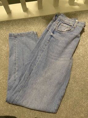 Zara High-Rise Light Blue Women's Jeans